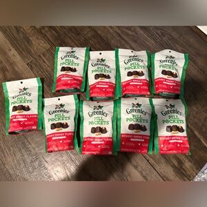 Greenies Pill Pockets Hickory Smoke Flavor, 7.9 oz. (30) 9 bags